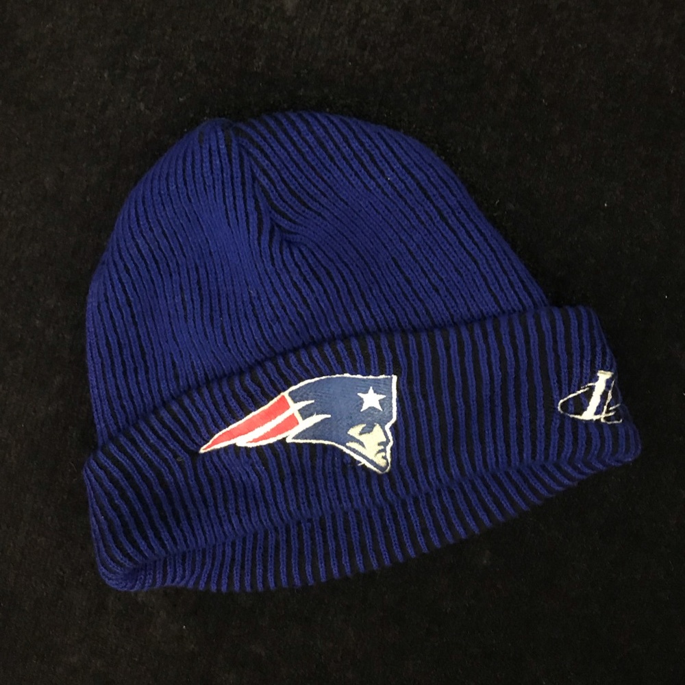 NEW ENGLAND PATRIOTS RIBBED BEANIE